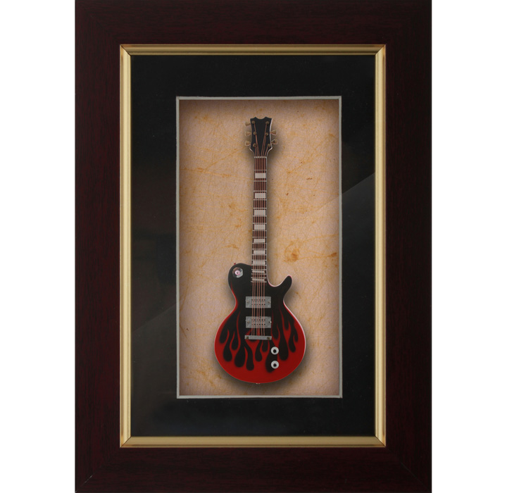 Miniature Water drop Guitar Decorative frames